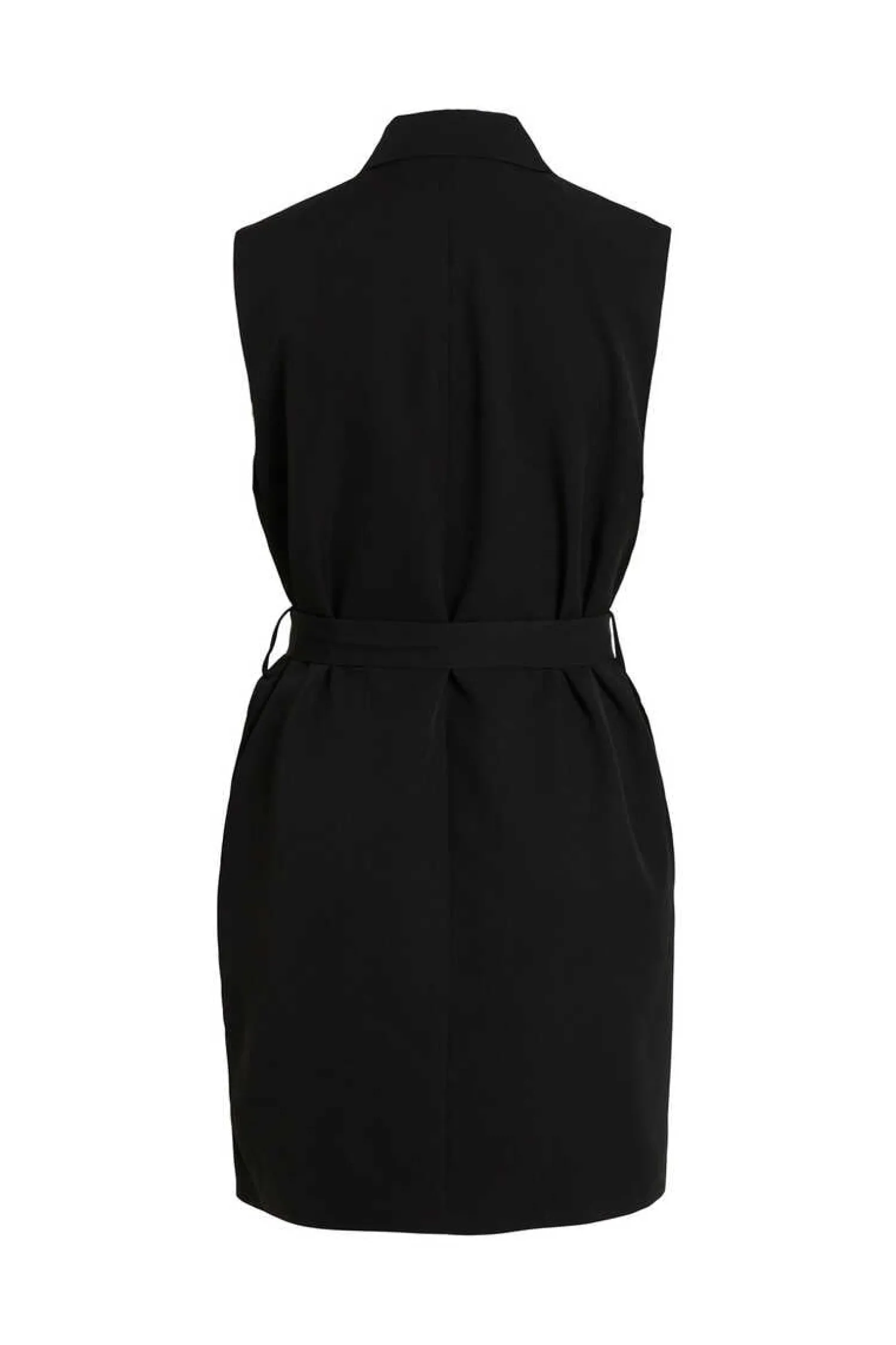 Vila Vestidos E Macacoes-Vestido Colete Blazer