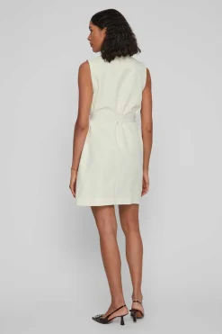 Vila Vestidos E Macacoes-Vestido Colete Blazer