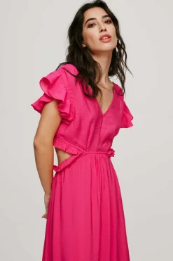 Vila Vestidos E Macacoes-Vestido Comprido Costas Abertas