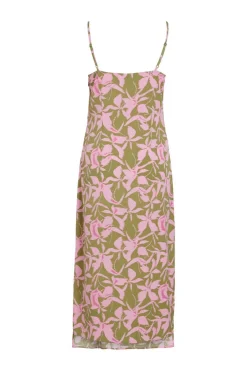 Vila Vestidos E Macacoes-Vestido Comprido De Alcas