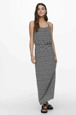 Only Vestidos E Macacoes-Vestido Comprido De Alcas