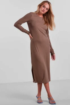 Pieces Vestidos E Macacoes-Vestido Comprido Elastico