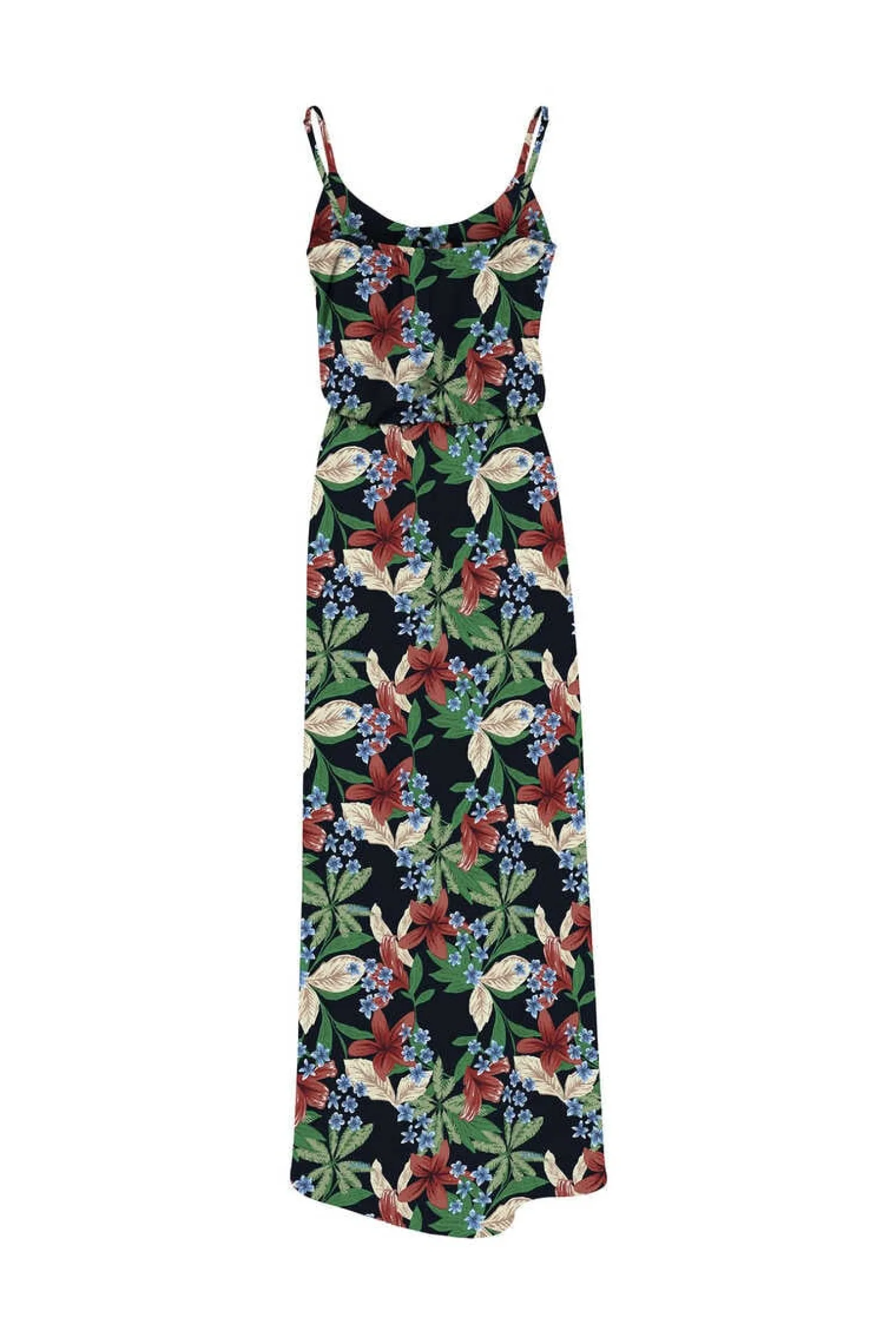 Only Vestidos E Macacoes-Vestido Comprido Estampado Alcas