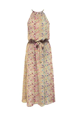 Only Vestidos E Macacoes-Vestido Comprido Gola Halter