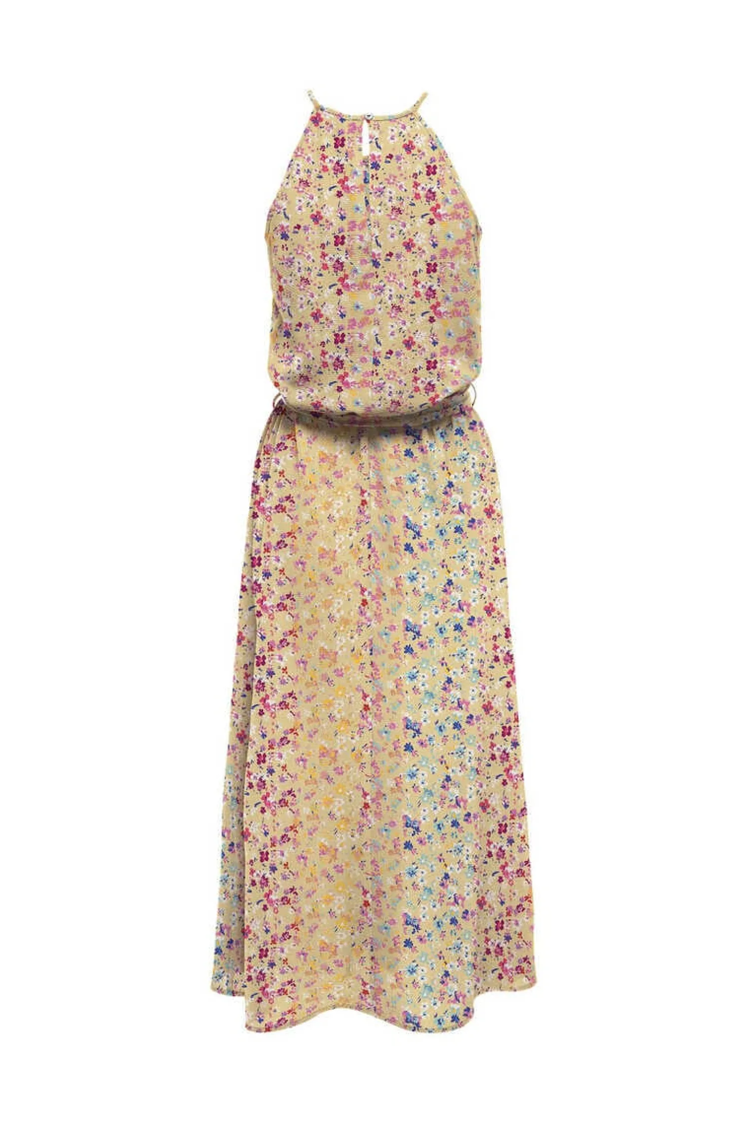 Only Vestidos E Macacoes-Vestido Comprido Gola Halter