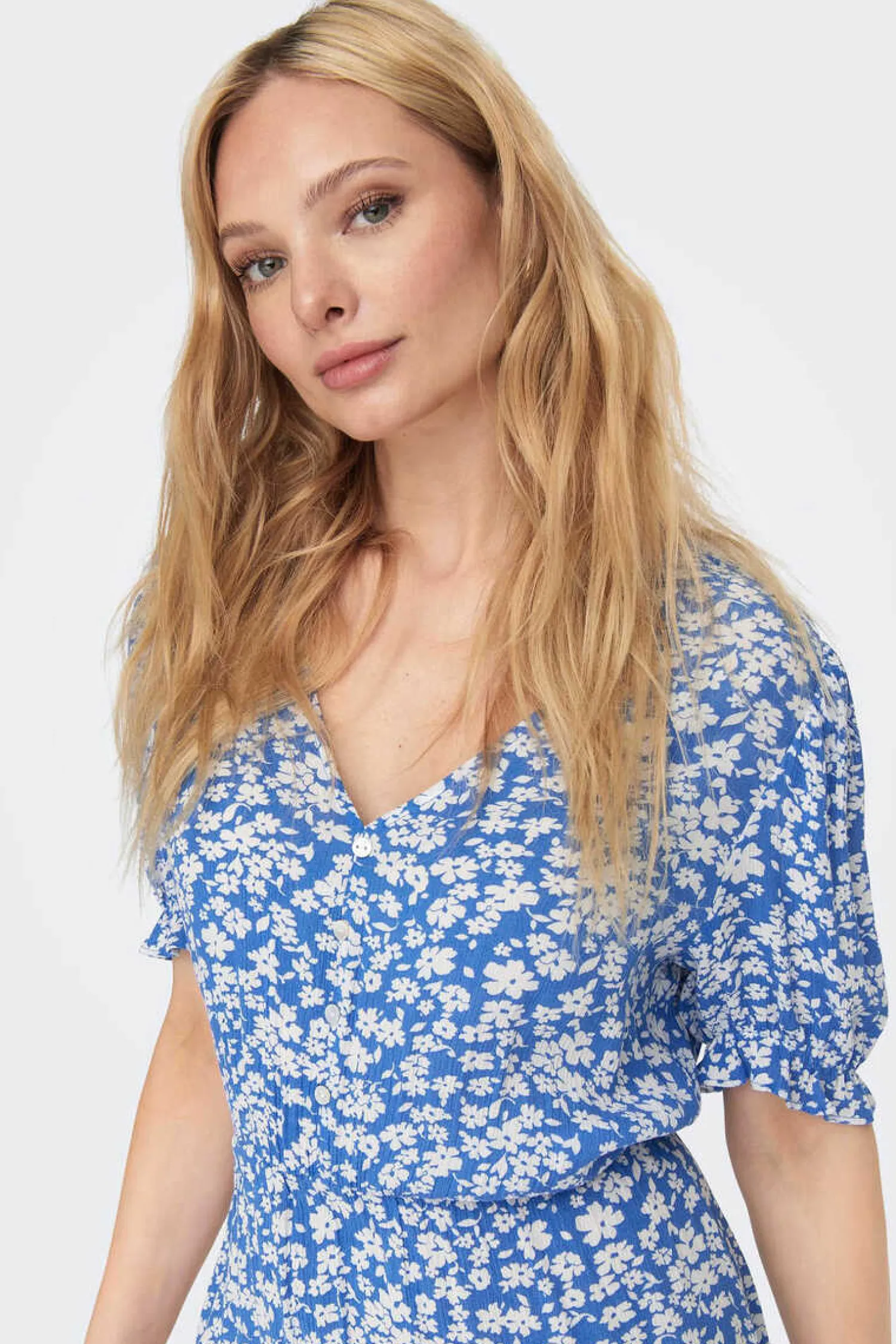 Only Vestidos E Macacoes-Vestido Comprido Manga Curta