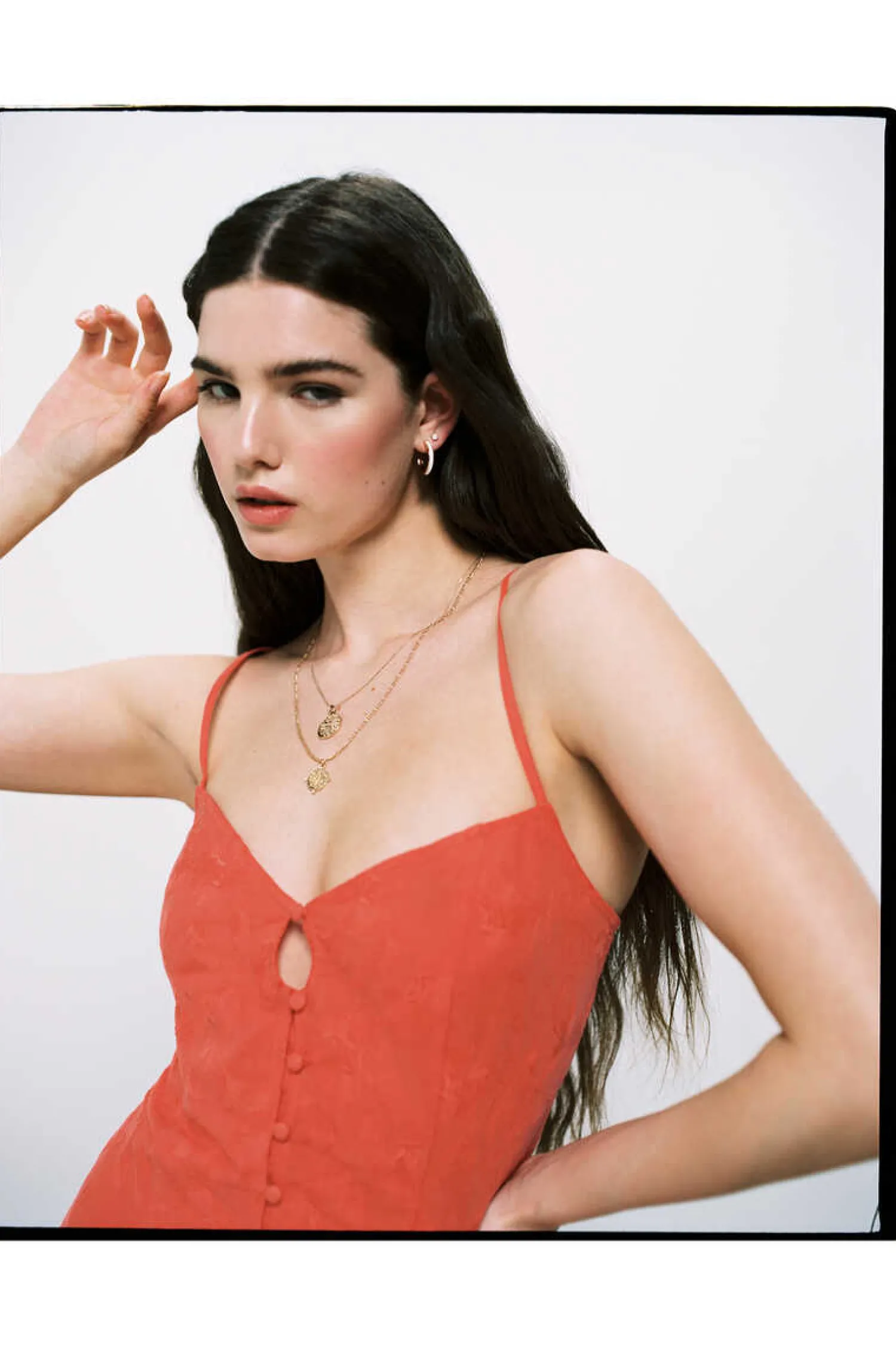 High Spirits Vestidos E Macacoes-Vestido Coral