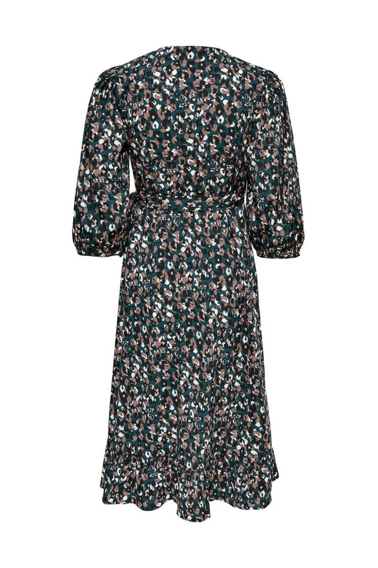 Only Vestidos E Macacoes-Vestido Cruzado Midi