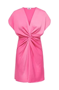 JDY Vestidos E Macacoes-Vestido Curto Acetinado