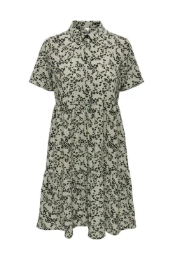 JDY Vestidos E Macacoes-Vestido Curto Camiseiro