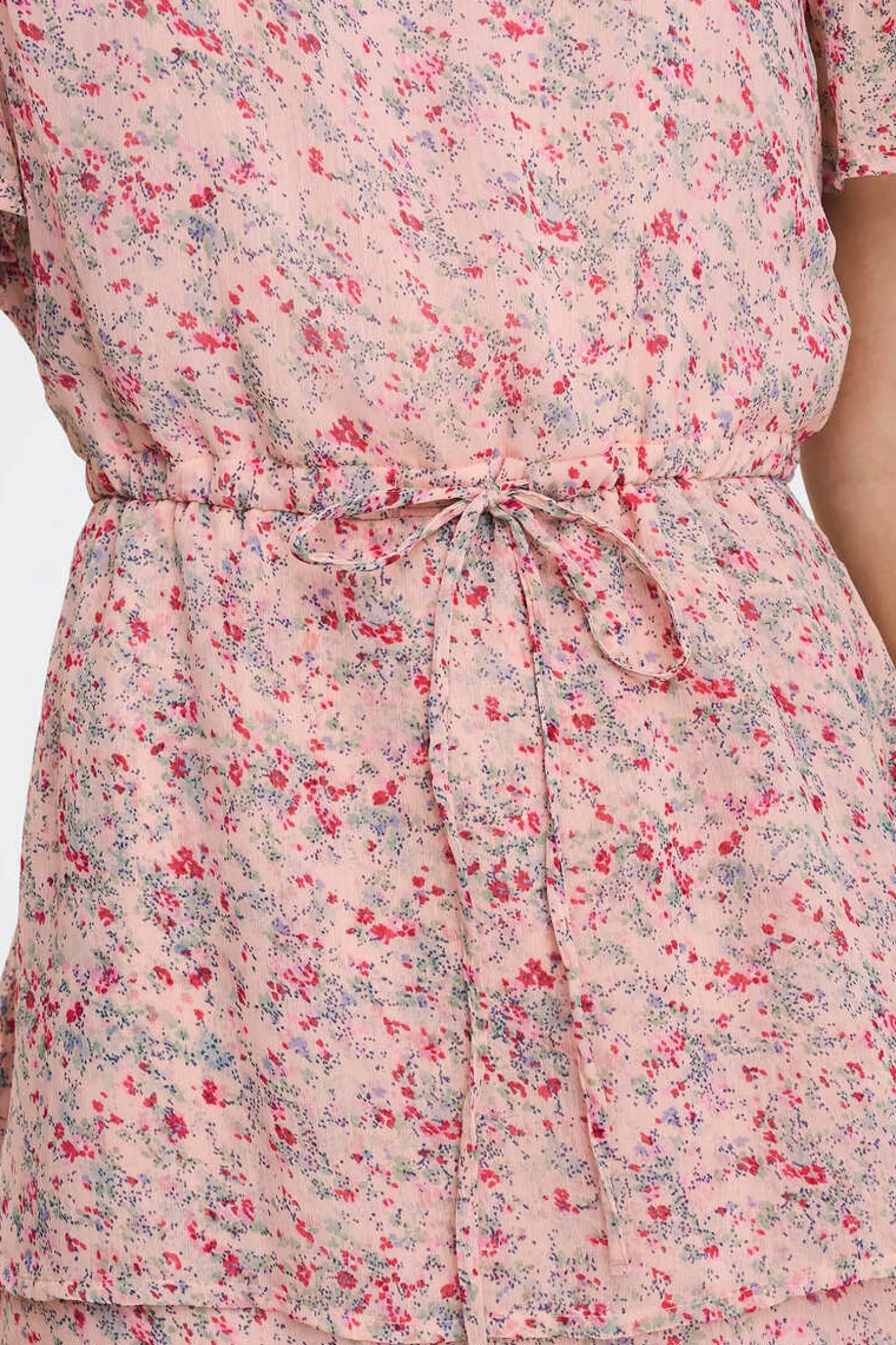 JDY Vestidos E Macacoes-Vestido Curto Com Folhos