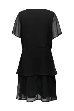 JDY Vestidos E Macacoes-Vestido Curto Com Folhos