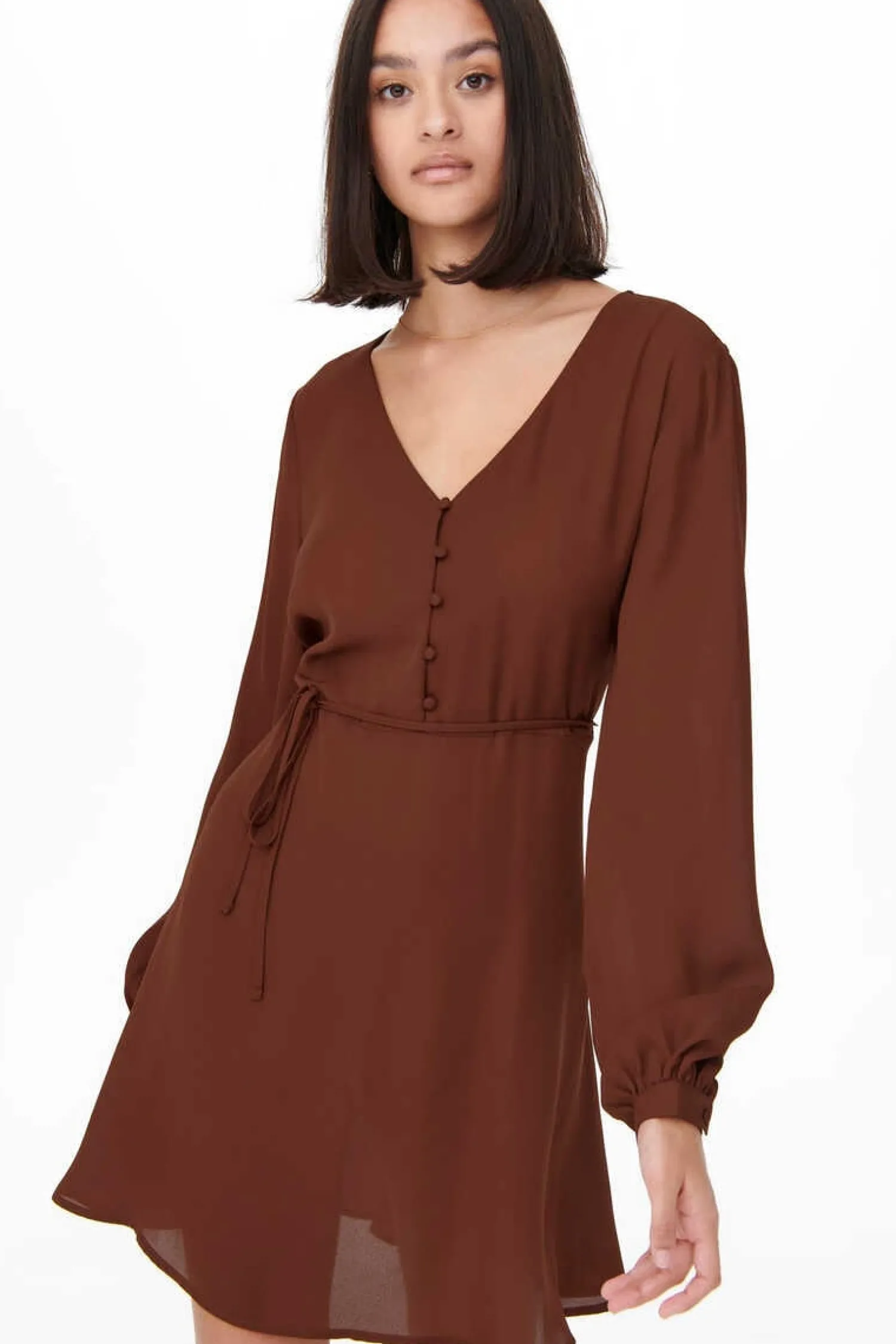 JDY Vestidos E Macacoes-Vestido Curto De Gaze