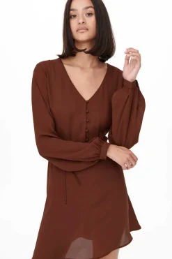 JDY Vestidos E Macacoes-Vestido Curto De Gaze