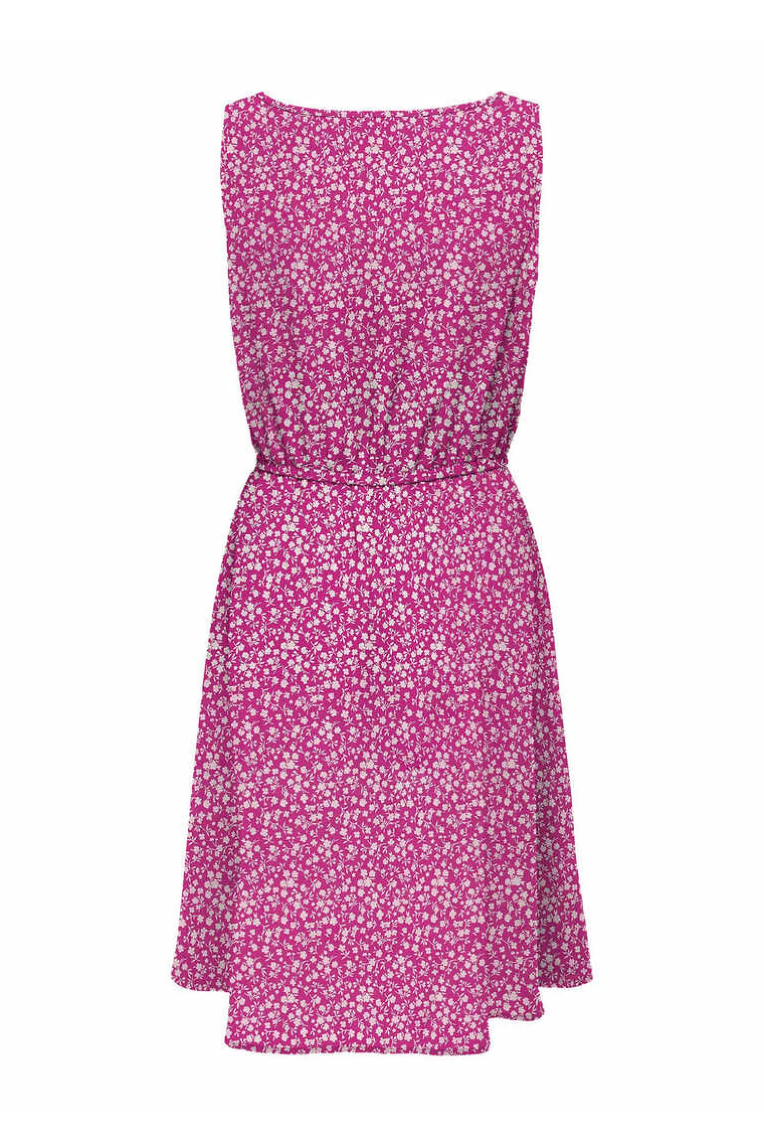 Only Vestidos E Macacoes-Vestido Curto Estampado Sem Mangas