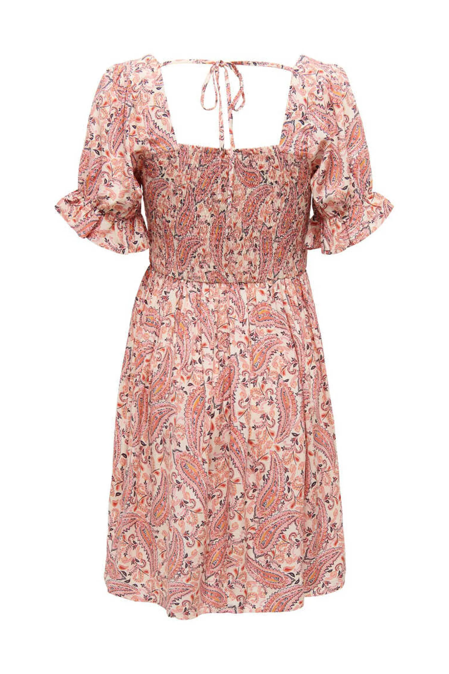 JDY Vestidos E Macacoes-Vestido Curto Manga Curta