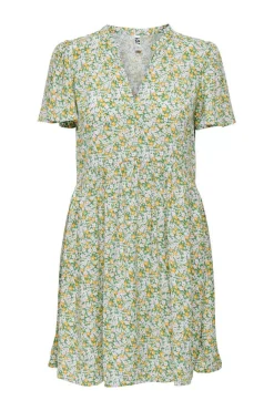 JDY Vestidos E Macacoes-Vestido Curto Manga Curta