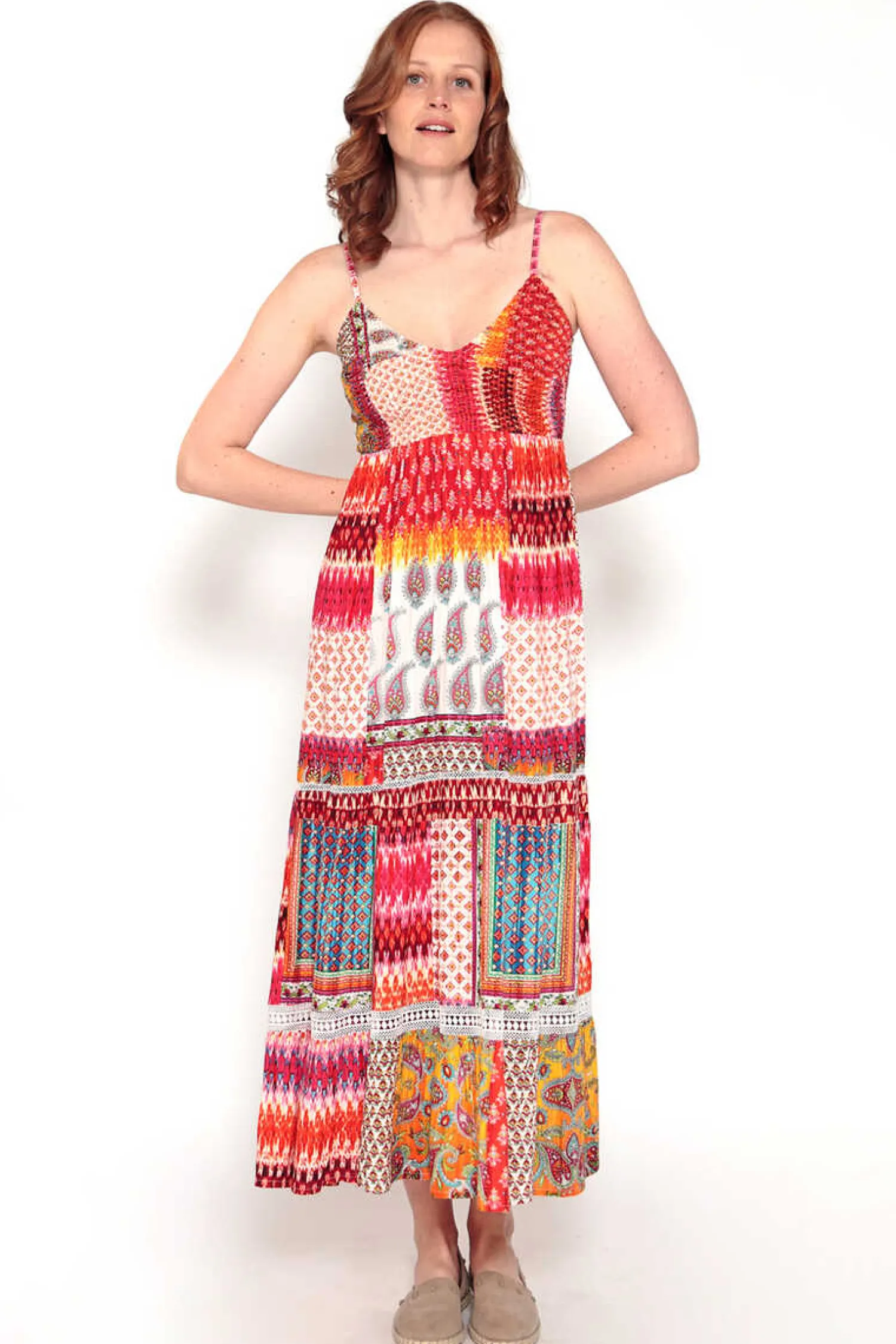 Brave Soul Vestidos E Macacoes-Vestido De Alcas Com Print