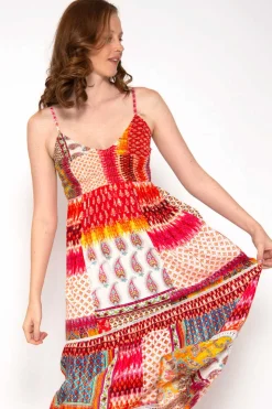 Brave Soul Vestidos E Macacoes-Vestido De Alcas Com Print