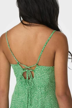 Only Vestidos E Macacoes-Vestido De Alcas Estampado