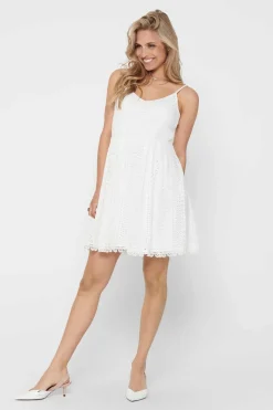 Only Vestidos E Macacoes-Vestido De Alcas Renda