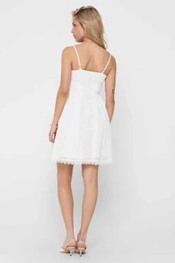 Only Vestidos E Macacoes-Vestido De Alcas Renda