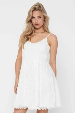 Only Vestidos E Macacoes-Vestido De Alcas Renda