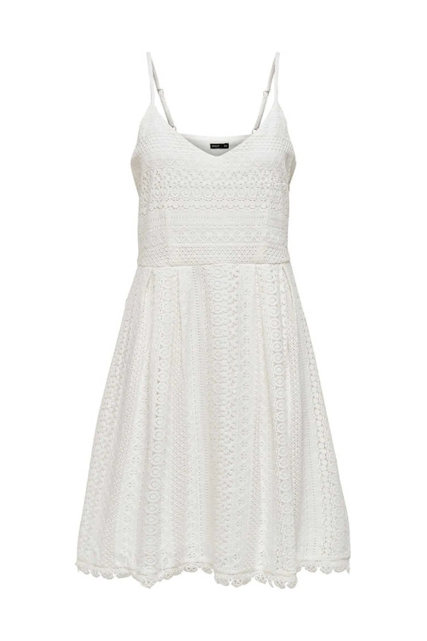 Only Vestidos E Macacoes-Vestido De Alcas Renda