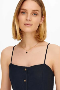 JDY Vestidos E Macacoes-Vestido De Linho Midi