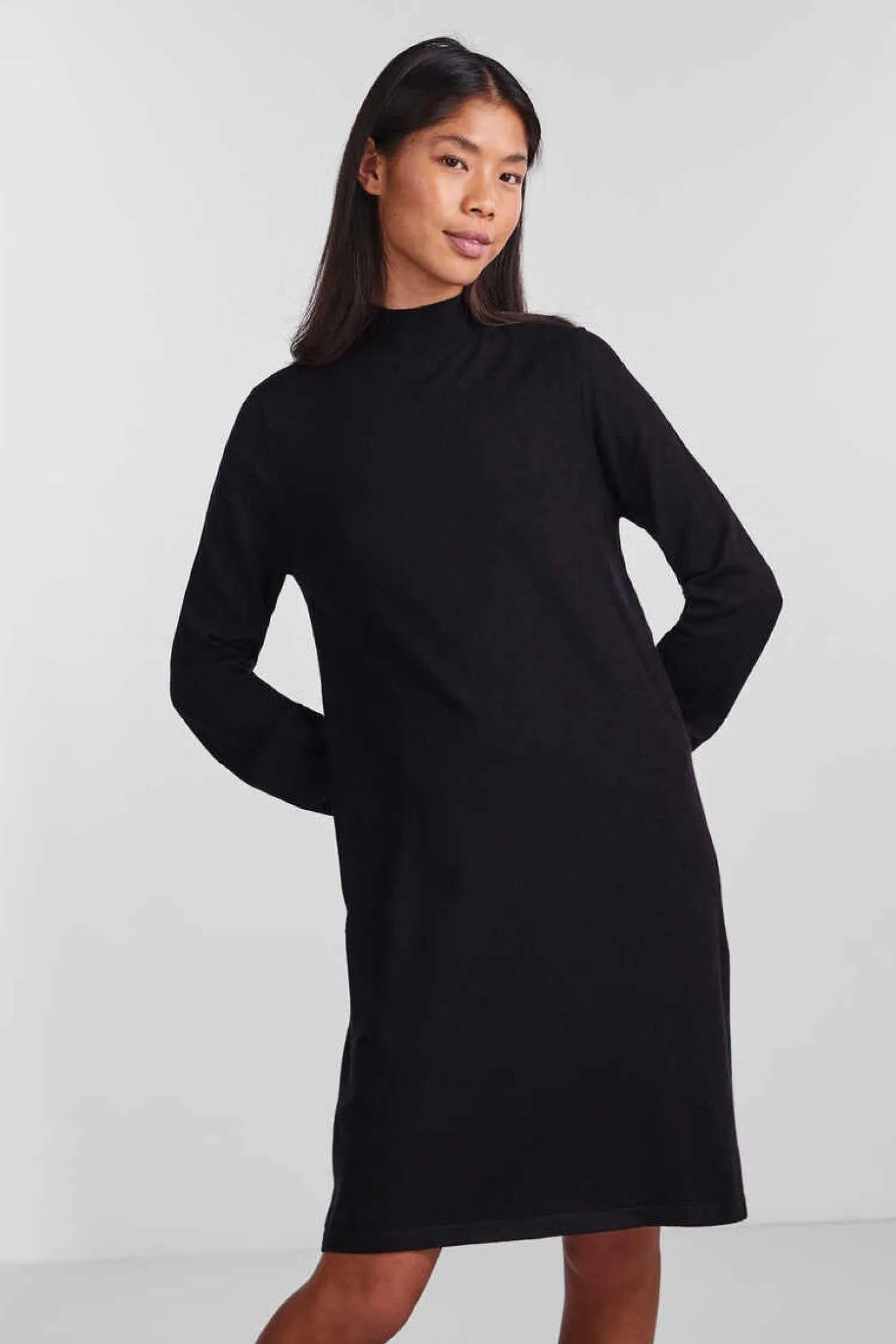 Pieces Vestidos E Macacoes-Vestido De Malha Basico