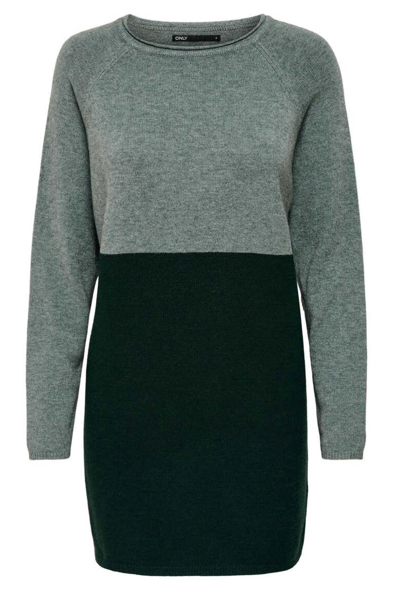 Only Vestidos E Macacoes-Vestido De Malha Cor Block