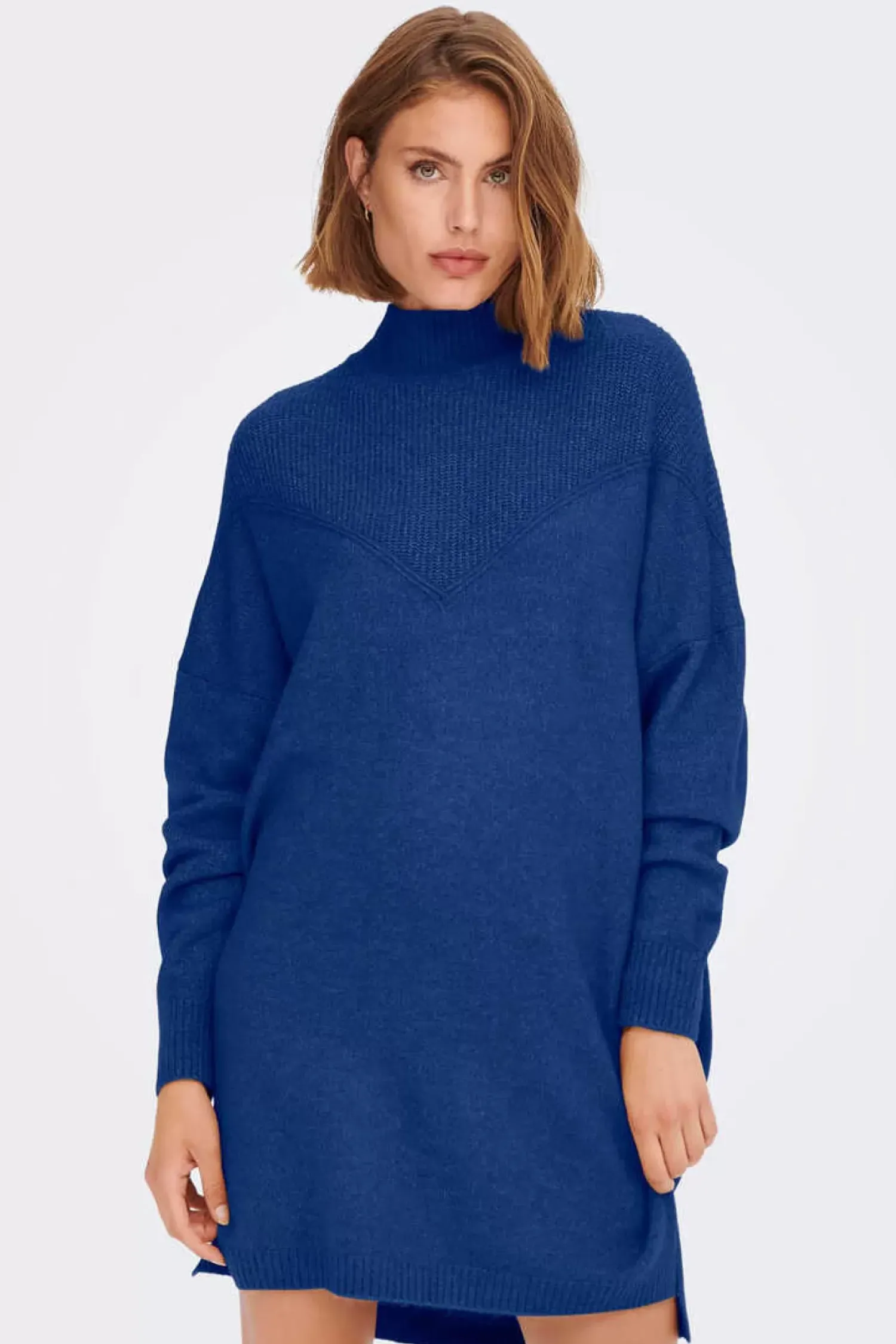 Only Vestidos E Macacoes-Vestido De Malha Gola Perkins