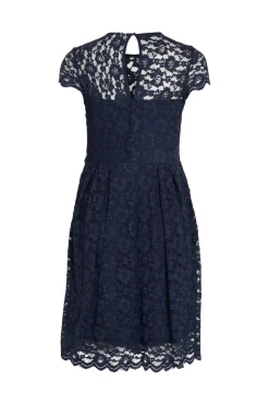 Vila Vestidos E Macacoes-Vestido De Renda Curto