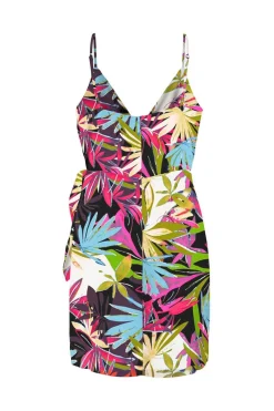 Only Vestidos E Macacoes-Vestido Detalhe Laco Com Linho