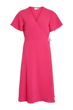 Vila Vestidos E Macacoes-Vestido Envolvente