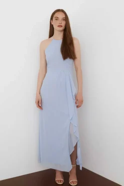 Vila Vestidos E Macacoes-Vestido Gola Halter