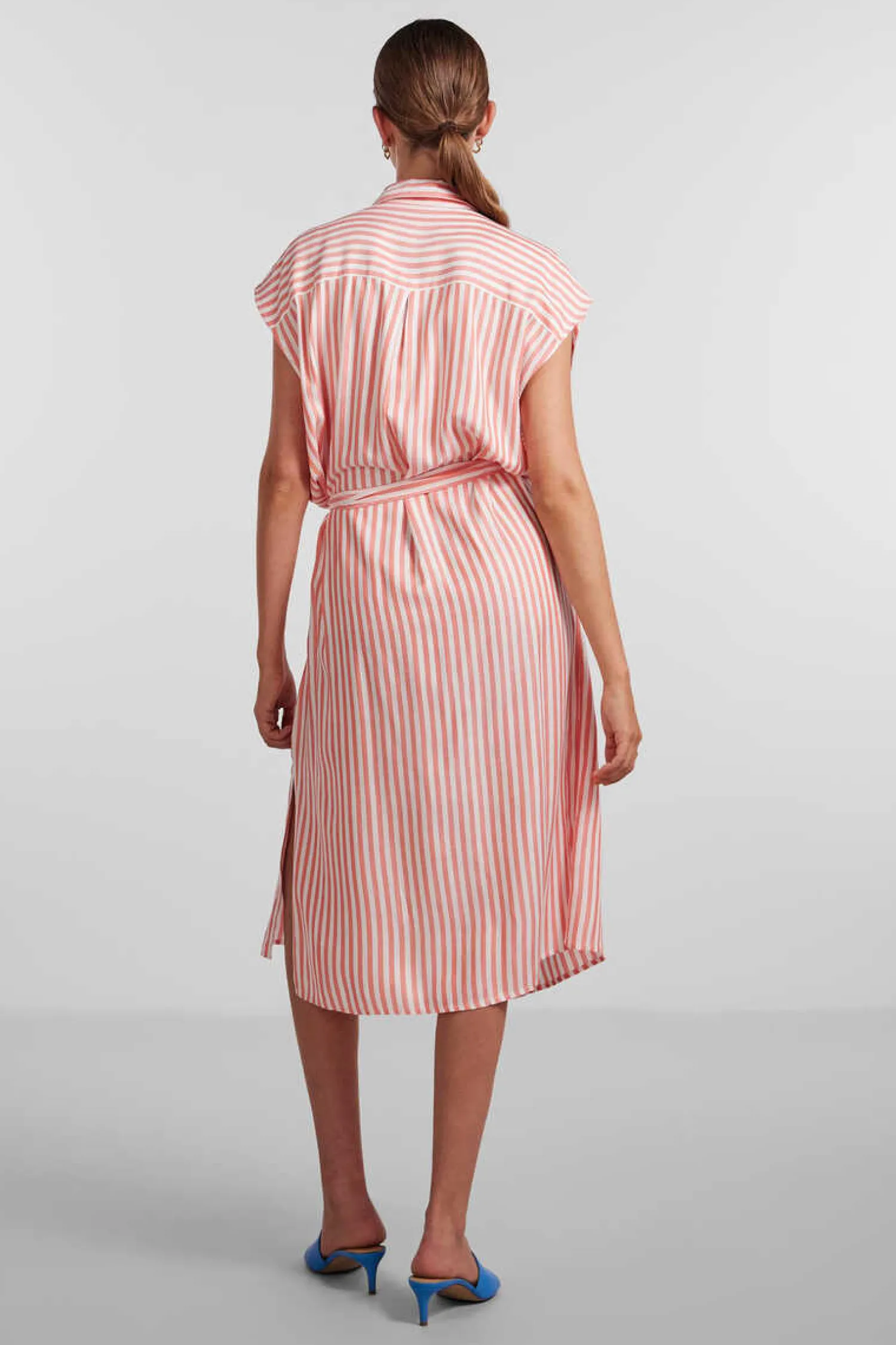 Pieces Vestidos E Macacoes-Vestido Midi