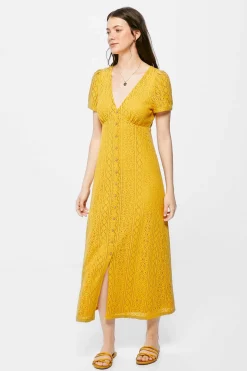 Springfield Vestidos E Macacoes-Vestido Midi Croche