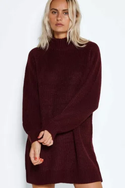 Noisy May Vestidos E Macacoes-Vestido Midi De Malha