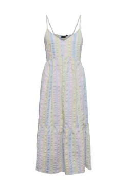 Pieces Vestidos E Macacoes-Vestido Midi De Mulher