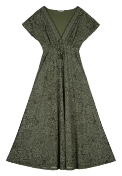 Springfield Vestidos E Macacoes-Vestido Midi Estampado