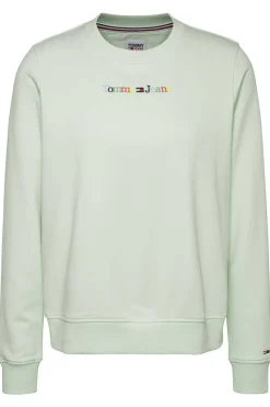 Tommy Jeans Sweatshirts-Vestido Mini Justo .