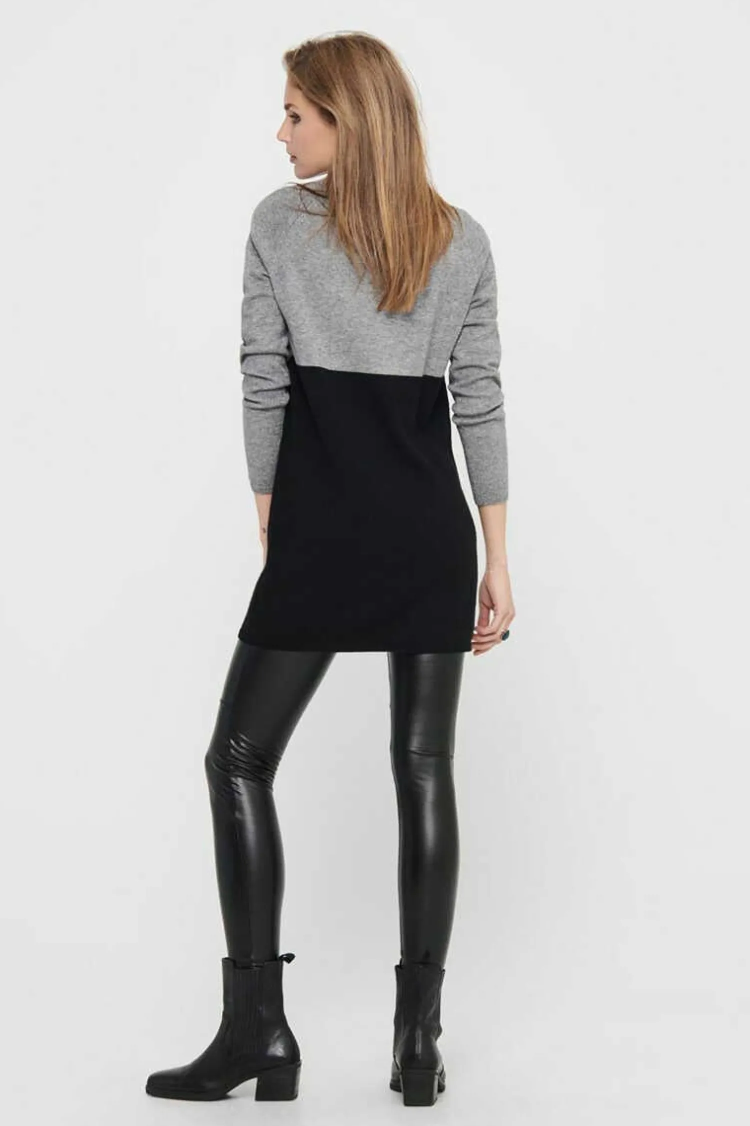 Only Sueteres E Cardigans-Vestido Solto Manga Ragla